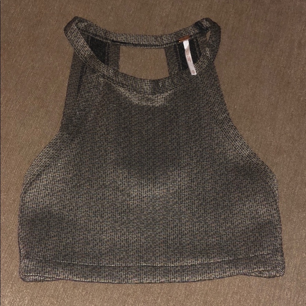 Beautiful Free People multicolor crop top